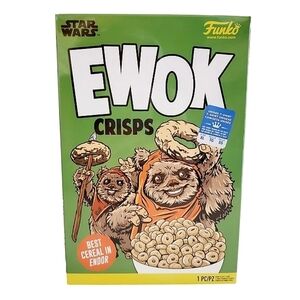 Funko Star Wars Ewok Crisp Cereal Graphic Tee Size XL NIP Sealed